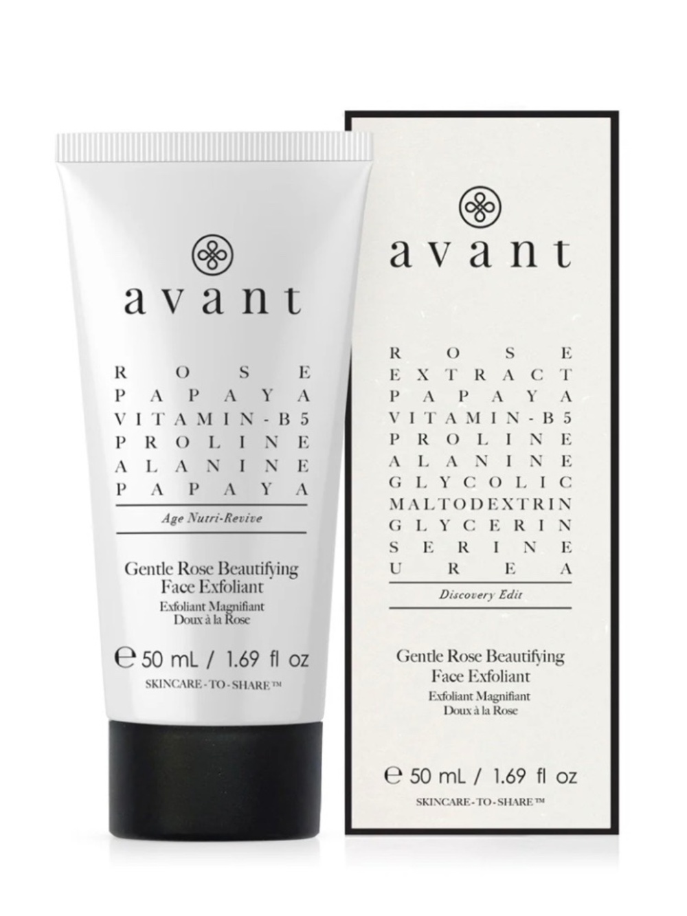 Avant Gentle Rose Beautifying Face Exfoliant